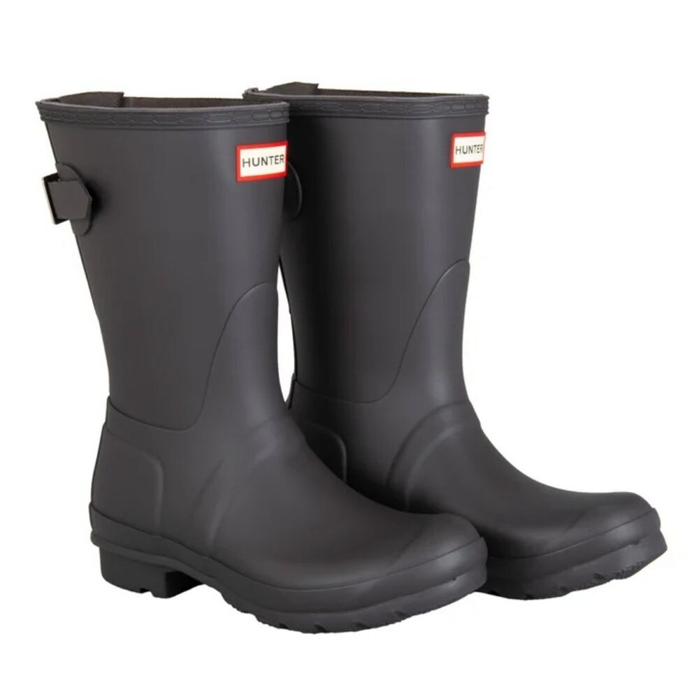 Hunter Women's Original Short Back Adjustable Rain Boot